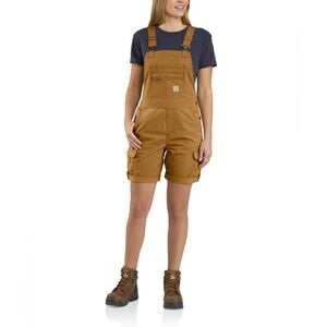 Carhartt: XL Woman’s Rugged Flex Relaxed Fit Canvas Shortall